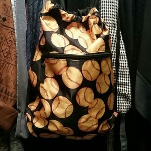 Softball print bag