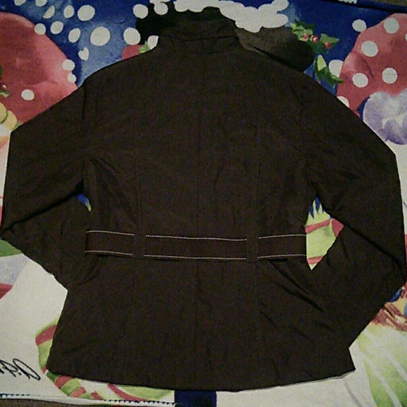 Cato Brown Jacket with Belt Size ~ S like NEW - Picture 2 of 2
