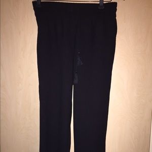 Lucky brand black loose fit pants