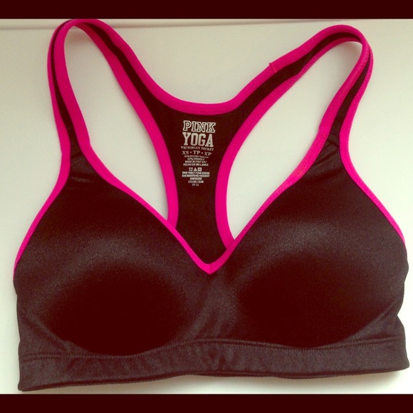 Victoria's Secret PINk Push Up Yoga Bra