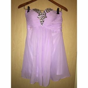Lavender formal dress