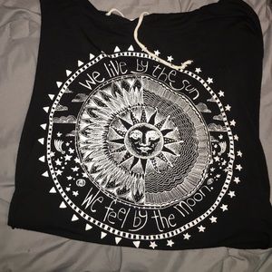 We live by the sun and feel by the moon