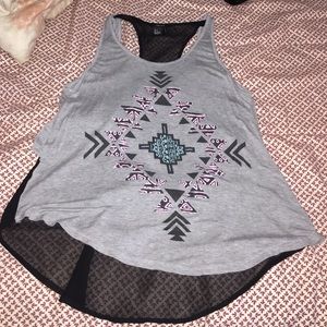 Forever 21 high to low racerback