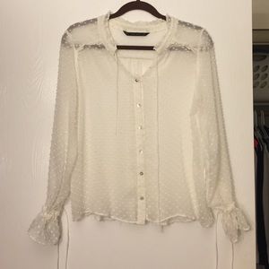 Zara blouse, size S.