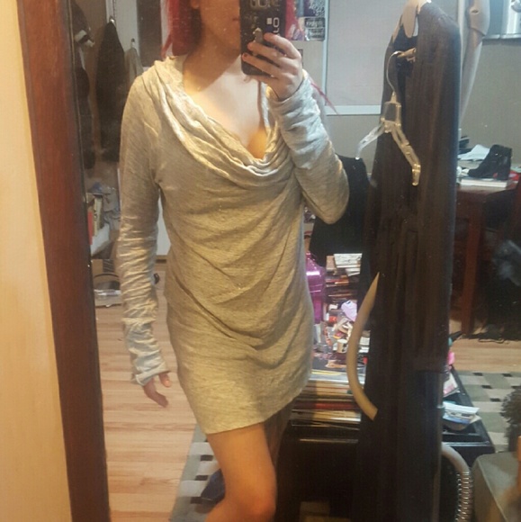 All saints jamila dress grey body hugging dream! - Picture 3 of 4