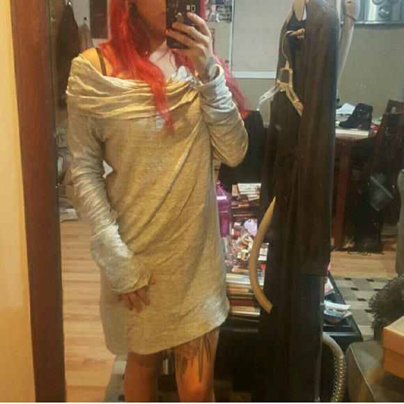 All saints jamila dress grey body hugging dream! - Picture 4 of 4