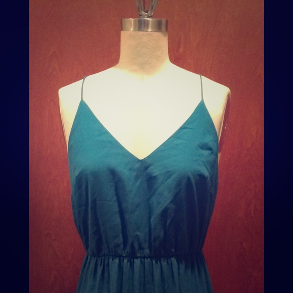 Turquoise LOFT Maxi Dress - Petite
