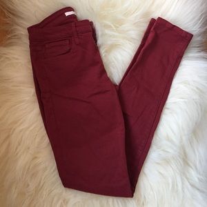 Joe's Skinny Red Jeans
