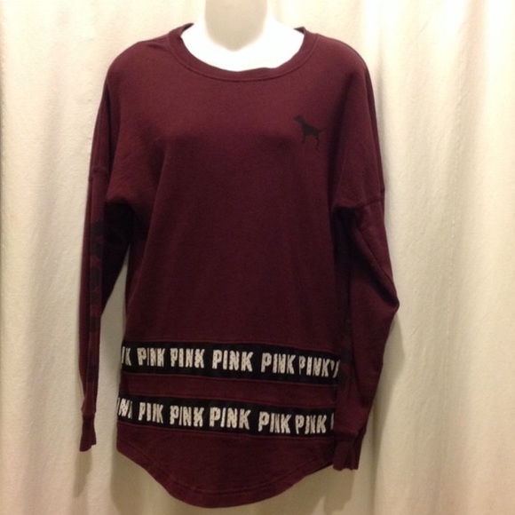 PINK Varsity Crew Neck