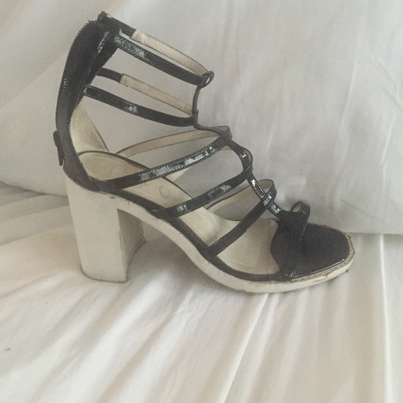 WORN Jeffery Campbell heels size 7