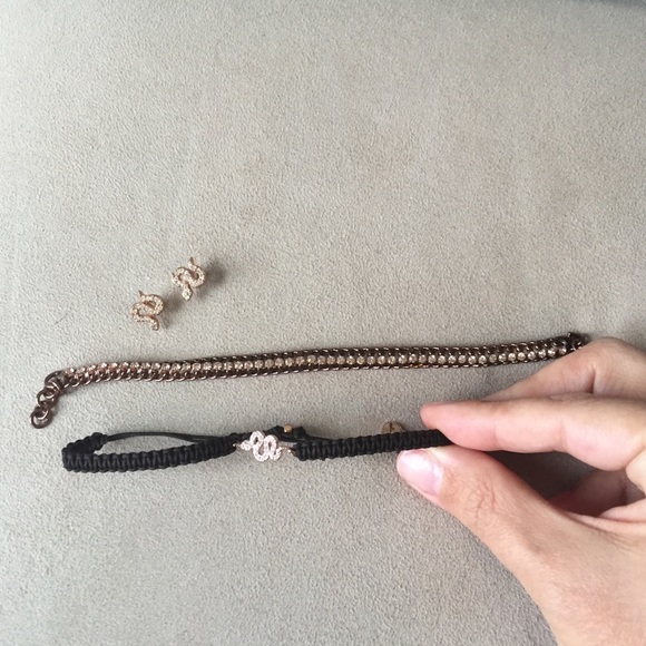 Stella & Dot rose gold set