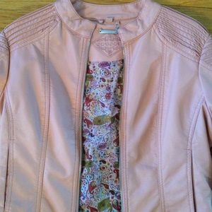 Jou jou leather jacket from Macy's! Size small