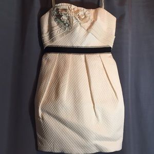 BCBG off white dress