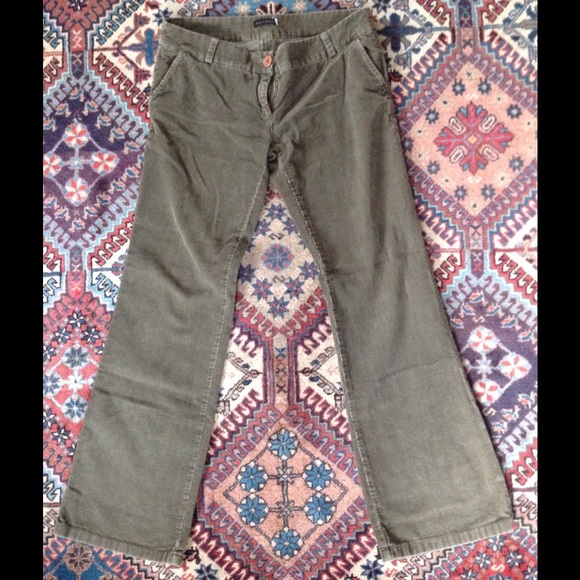 SOLD: Olive corduroy pants