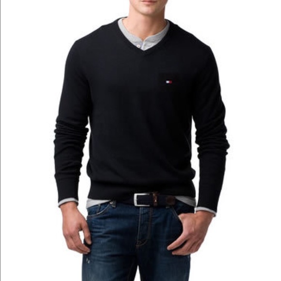 Tommy Hilfiger black sweater