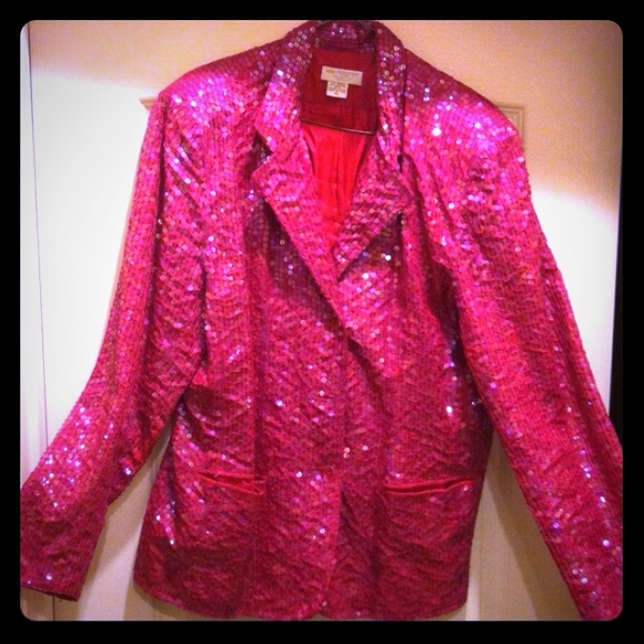 vintage sequin blazer