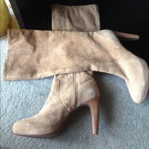 NEW Max Azria Leather/Suede Boots!!