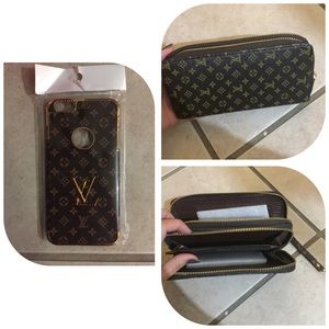 Wallet & iphone 6 (4.7) case combo