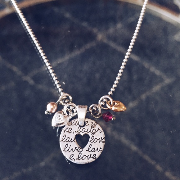 Love Charm Sterling Silver Brighton Necklace