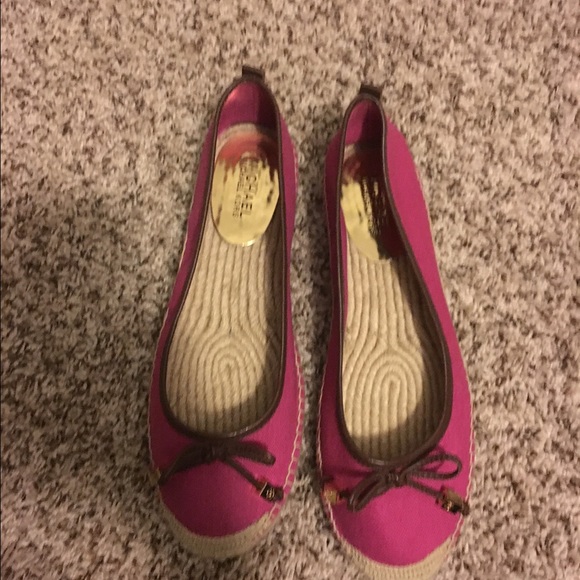 Michael Kors pink espadrille