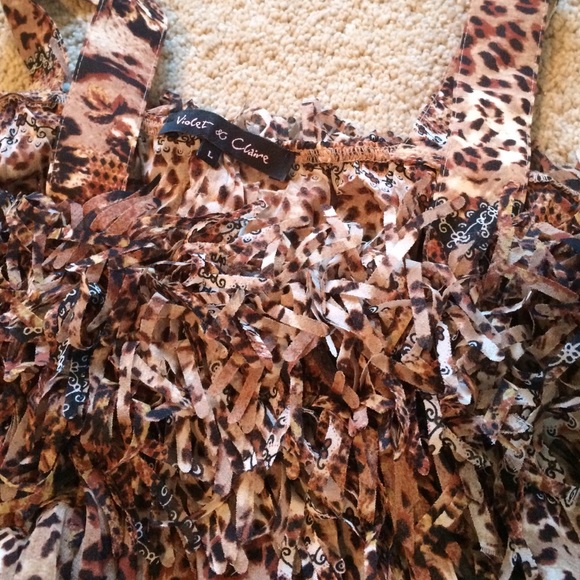 Animal print top - Picture 3 of 4