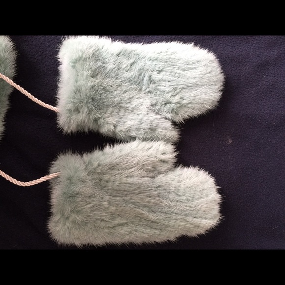 Fur mink Gloves