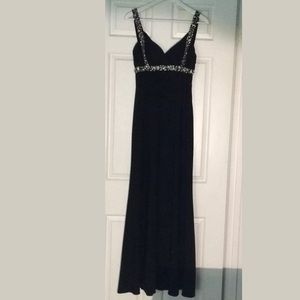 Formal Betsy Adam Black Gown