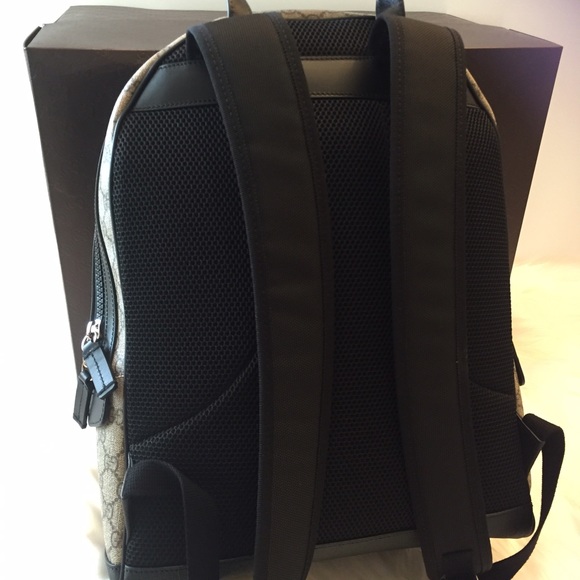 Coffee Gucci backpack - Picture 3 of 4