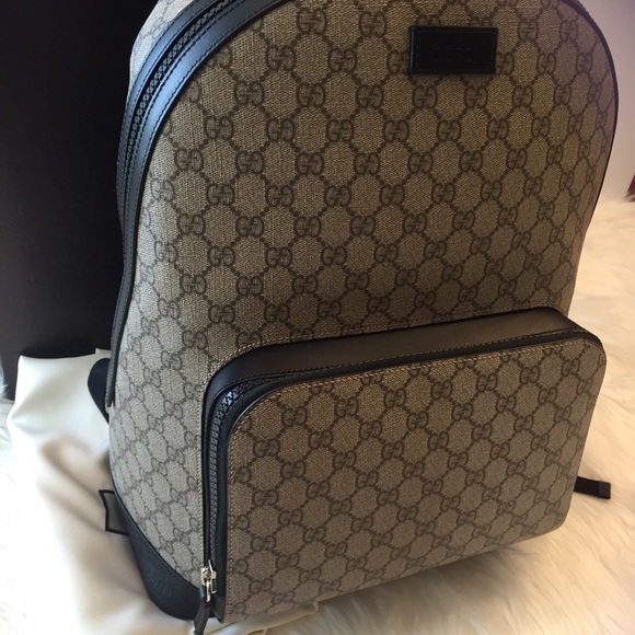 Coffee Gucci backpack - Picture 4 of 4