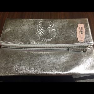 Victoria's Secret shiny zip bag