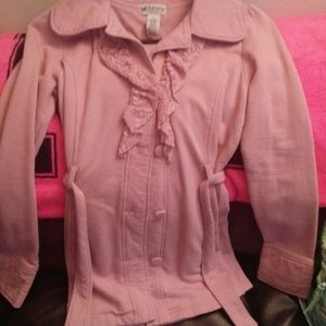 Adorable belted blouse/jacket