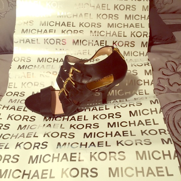 Michael Kors open toe heels