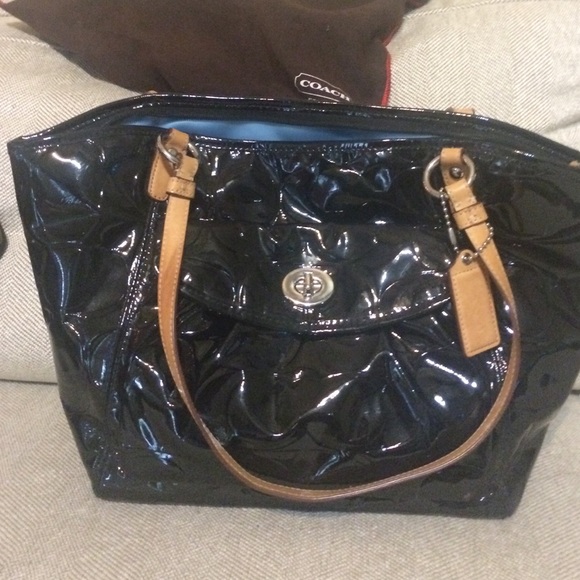 Coach hand bag