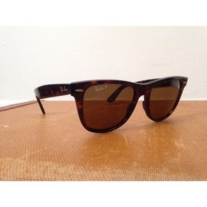 Authentic Ray Ban Tortoise Shell Sunglasses