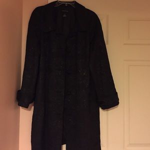 Ladies Lane Bryant Festive Black Jacket