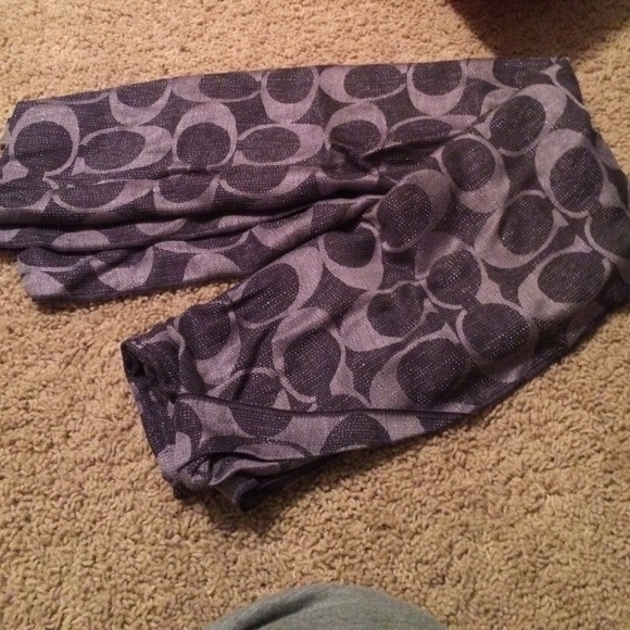 Coach reversible infinity scarf