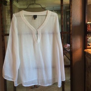 Eileen Fisher- Sheer Top