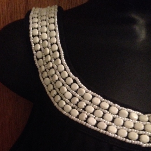Talbots Bead Embellished Top