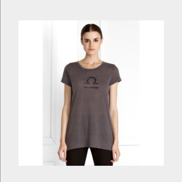 BCBG MaxAzria zodiac burnout t-shirt, Libra