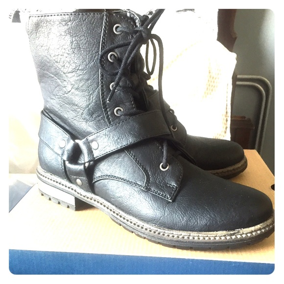 Black Combat Boots