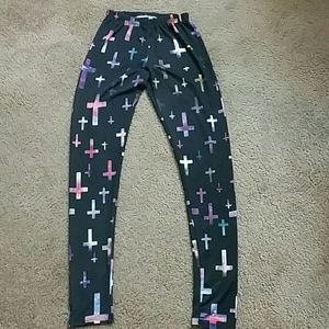 Glaxy cross leggings