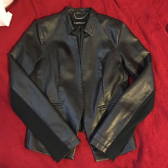Express leather jacket