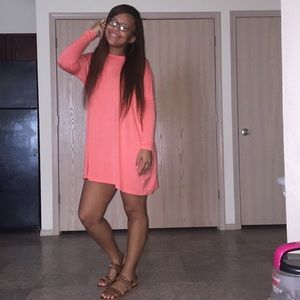 Peach dress for sale!