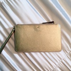 Kate Spade 'cedar street - slim bee' wristlet