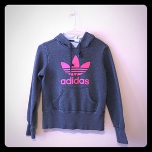 Adidas tight fit hoodie