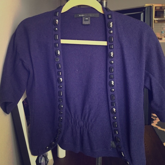 Vintage Marc Jacobs jeweled cardigan