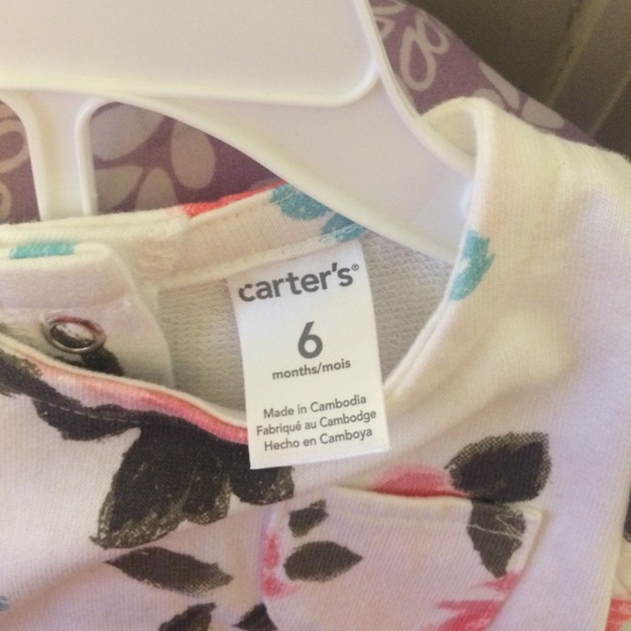 2 piece baby girl carter outfit - Picture 2 of 3