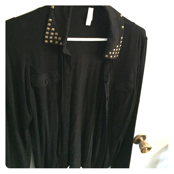 Embellished button down - Picture 1 of 4