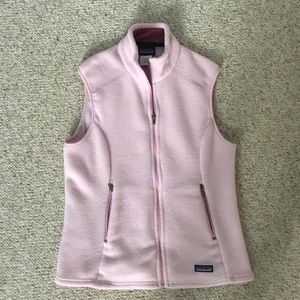 Light pink fleece Patagonia vest!
