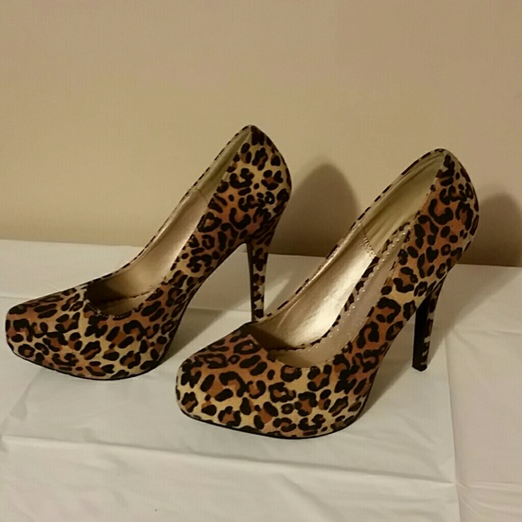 cheetah heels